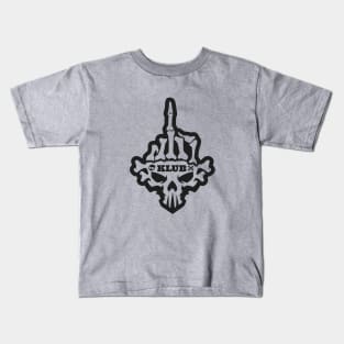 Mid-Finger Skull Klub Kids T-Shirt